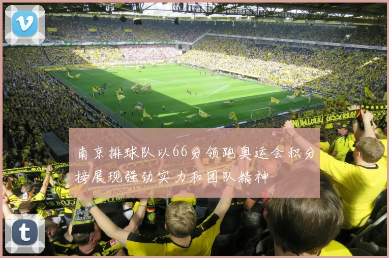 南京排球队以66分领跑奥运会积分榜展现强劲实力和团队精神